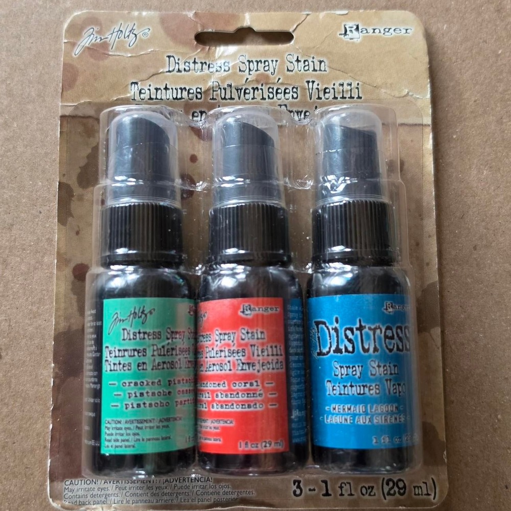 Tim Holtz Distress Spray Stain 3 Pack